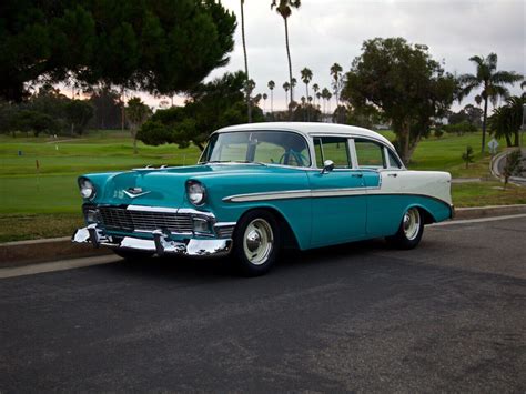 1956 Chevrolet 210 Bel Air 4 Door Completely Restored Rare Reliable 44622 Hot Sex Picture
