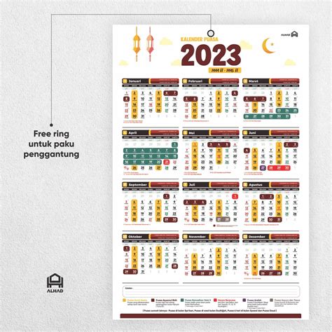 Jual Kalender Puasa 2023 I Komplit I Ukuran A3 I A04 Shopee Indonesia