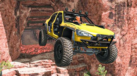 Off Road Crashes And Rally 37 Beamng Drive Smashchan Youtube