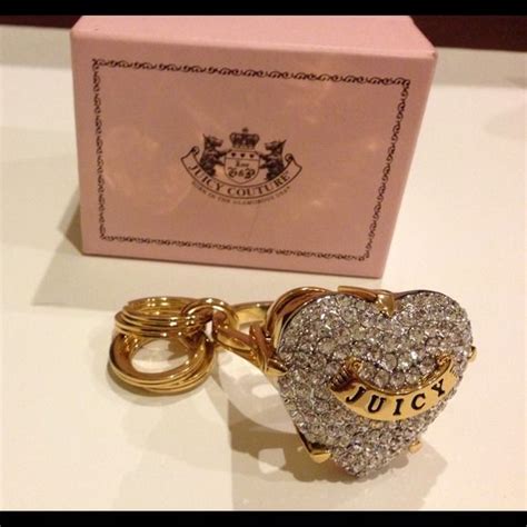 Juicy Couture Accessories Juicy Couture Heart Keychain Juicy Couture