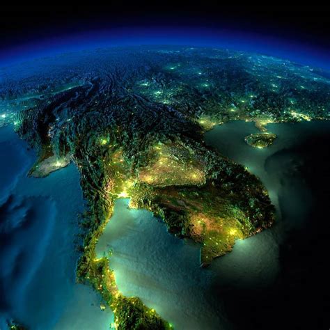 Satellite Photographs From Nasa Allow Us To See Our Planet In Night