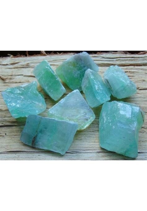 Green Calcite Crystal Rough Chakra Minerals Gemstone Raw Stone Crystal