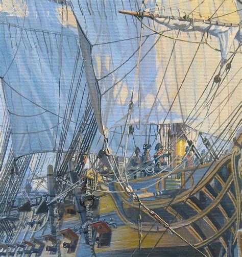 Original Sail Ship Painting By Alexander Shenderov Ocean Etsy Ocean