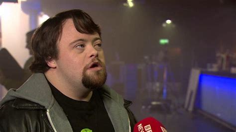 Ups And Downs Belfast Actor James Martin On Tv Role Bbc News Down Syndrome People Actor