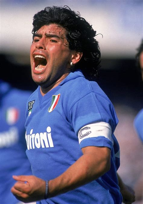 Diego Maradona Napoli Naples Poster Prints4u Posters