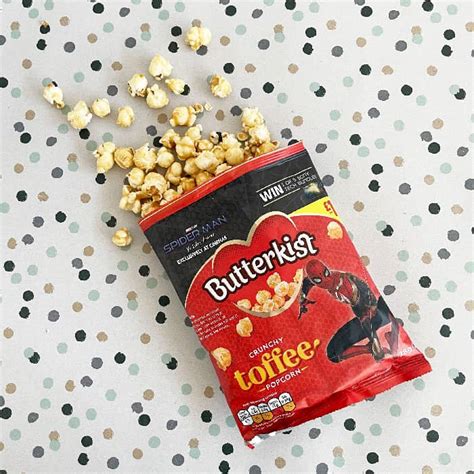 15x Butterkist Crunchy Toffee Popcorn 78g Snack Saver