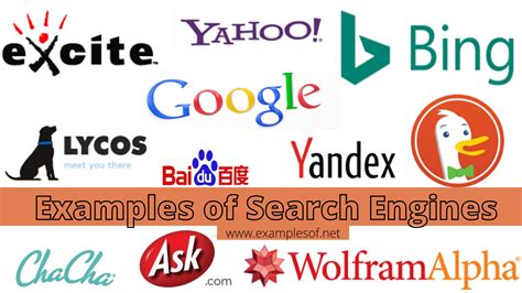 Examples Of Search Engines