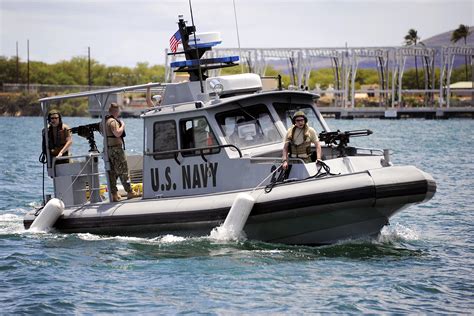 Us Sailors Conduct A Patrol Boat Exercise On Joint Base Pearl Harbor