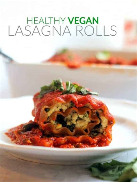 Vegan Lasagna Rolls Hummusapien