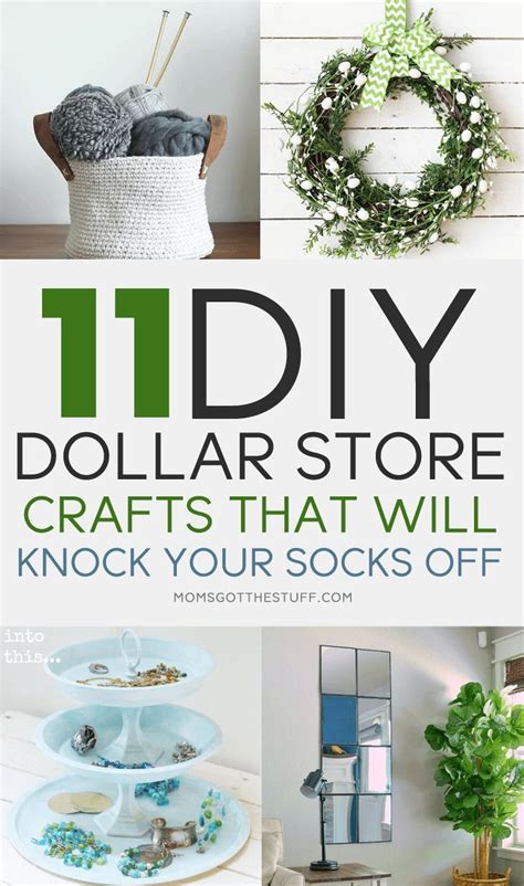 11 Diy Dollar Store Crafts That Will Knock Your Socks Off Diy Dollar