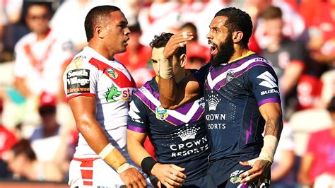 Nsw police confirmed on tuesday afternoon that the duo had been. NRL try-scorers: Storm winger Josh Addo-Carr charges to ...