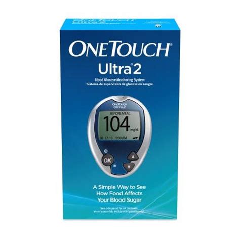 Onetouch Ultra 2 Blood Glucose Meter Diabetic Monitors