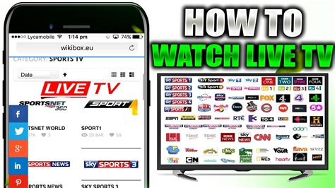 How To Watch Live Cable Tv And Live Sports On Iphoneipadno