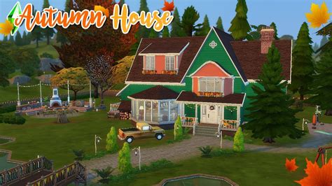 The Sims 4 Speed Build Autumn House Youtube