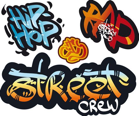 Kit 4 Stickers Graffitis Pas Cher