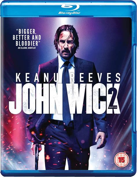 John Wick Chapter Blu Ray Region Free Amazon Co Uk Keanu Reeves Riccardo