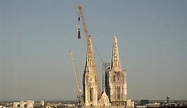 VIDEO: Controlled explosion removes top of Zagreb Cathedral spire ...