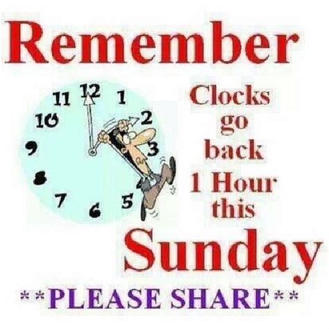 Remember To Change Your Clocks Back 1 Hour This Sunday Trusper