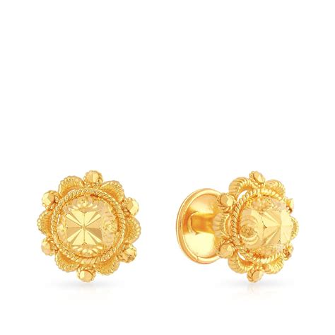 Buy Malabar Gold Earring Ercovm0167 For Women Online Malabar Gold
