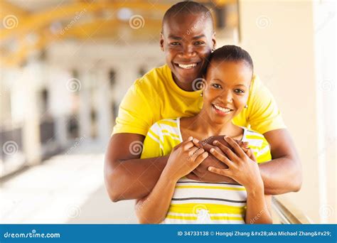 African American Couple Stock Photo Image Of Flirting 34733138