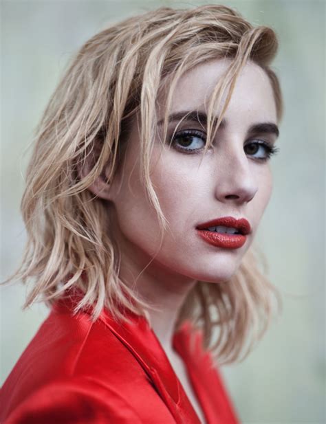 Emma Roberts Photoshoot For Wild Magazine December 2014