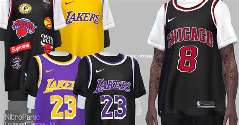 Sims 4 Basketball Jersey Cc You Need To Have Snootysims