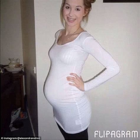 alex nation reflects on her teenage pregnancy with throwback photo daily mail online