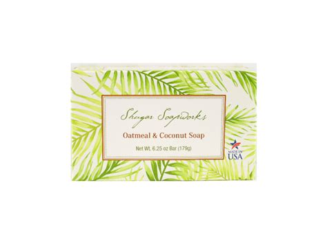 Shugar Soapworks Oatmeal And Coconut Soap 6 25 Oz Ingredients And Reviews