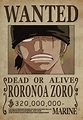One Piece Wanted Poster - ZORO Digital Art by Niklas Andersen - Pixels
