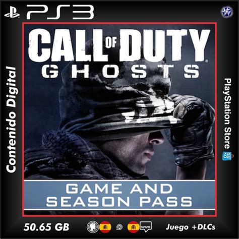 Call Of Duty Ghosts And Season Pass Bundle Ps3 Digital Español Cuotas