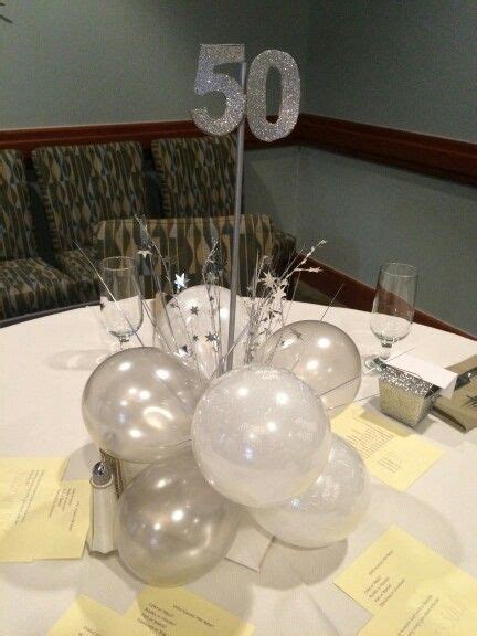 How To Decorate A Table For A 50th Birthday Party Louis Dempsey