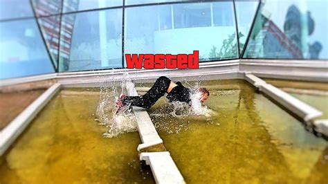 Win Vs Fail Parkour Water Challenge Youtube