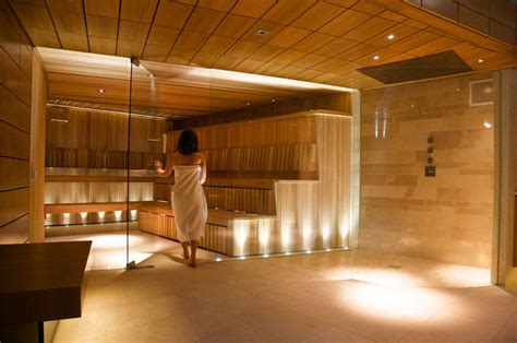 Commercial Saunas The Steam Room And Spa Areas Are Enhanced Giving