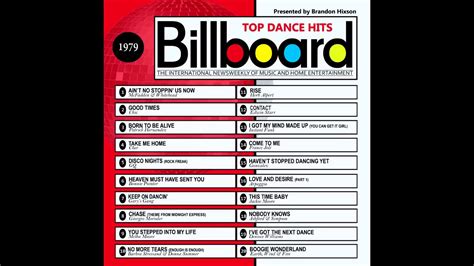 Billboard Top Dance Hits 1979 Youtube