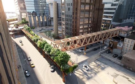 See The Elevated Pedestrian Pathway That Will Connect The High Line To