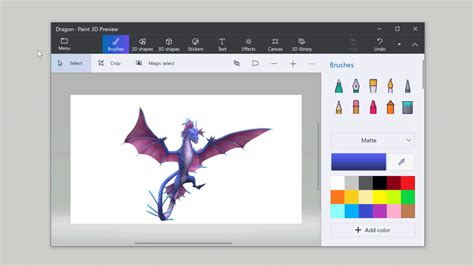 Click the pipette (dropper) icon and then click on any part of your. 11 Tips for Paint 3D