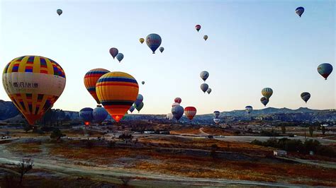 Hot Air Balloons In Cappadocia Turkey Travel