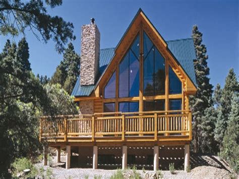 A Frame Log Cabin House Plans Log Homes Exterior Cottage House Plans