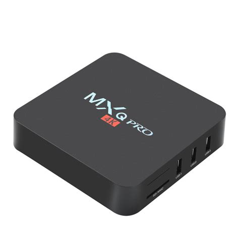 Mxq Pro 4k Ultra Hd Android Tv Box Hdmi 64bit Quad Core Cpu H265