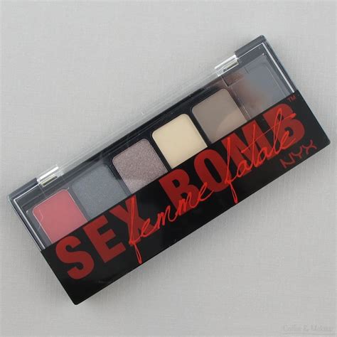 Nyx Sex Bomb Eyeshadow Palette By Coffee And Makeup
