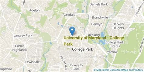 University Of Maryland College Park Overview Course Advisor