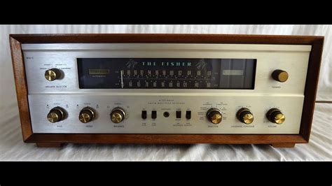The Fisher 800c Vintage High Fidelity Tube Stereo Receiver In 2021