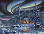imagenes de paisajes nevados para navidad
