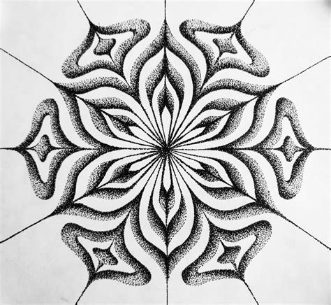 Dotwork Mandala Sacredgeometry