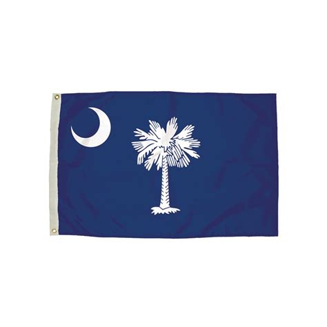 3x5 Nylon South Carolina Flag Heading And Grommets Fz 2392051