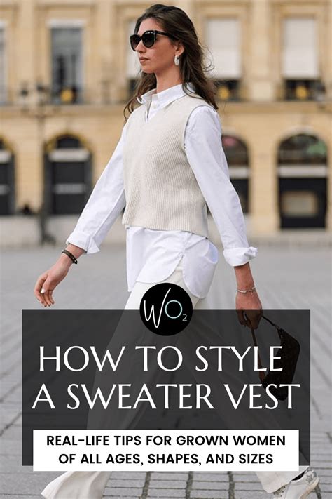 How To Style A Sweater Vest In PureWow Atelier Yuwa Ciao Jp