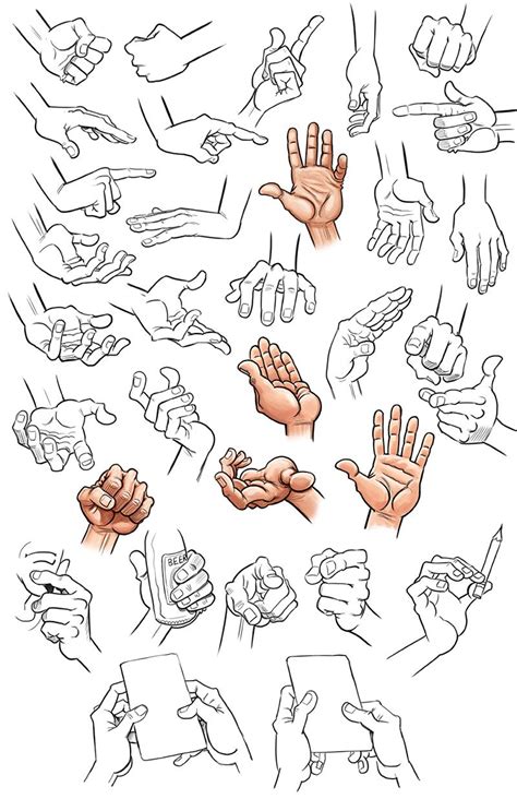 A Handy Guide Hand Illustration