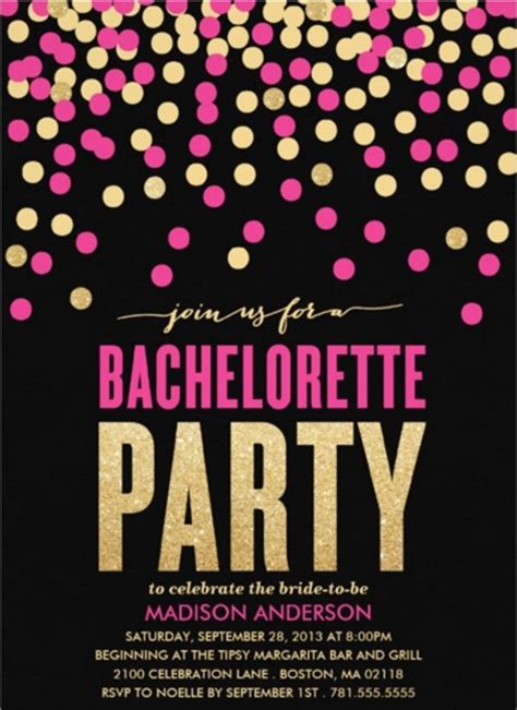 Bachelorette Party Flyer Templates Party Invite Template Free Bachelorette Invitations