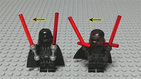 Lego Star Wars Brightness Of Lightsaber Upgrade Method Moc Tutorial