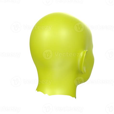 3d Rendering Of Human Bust 18065419 Png